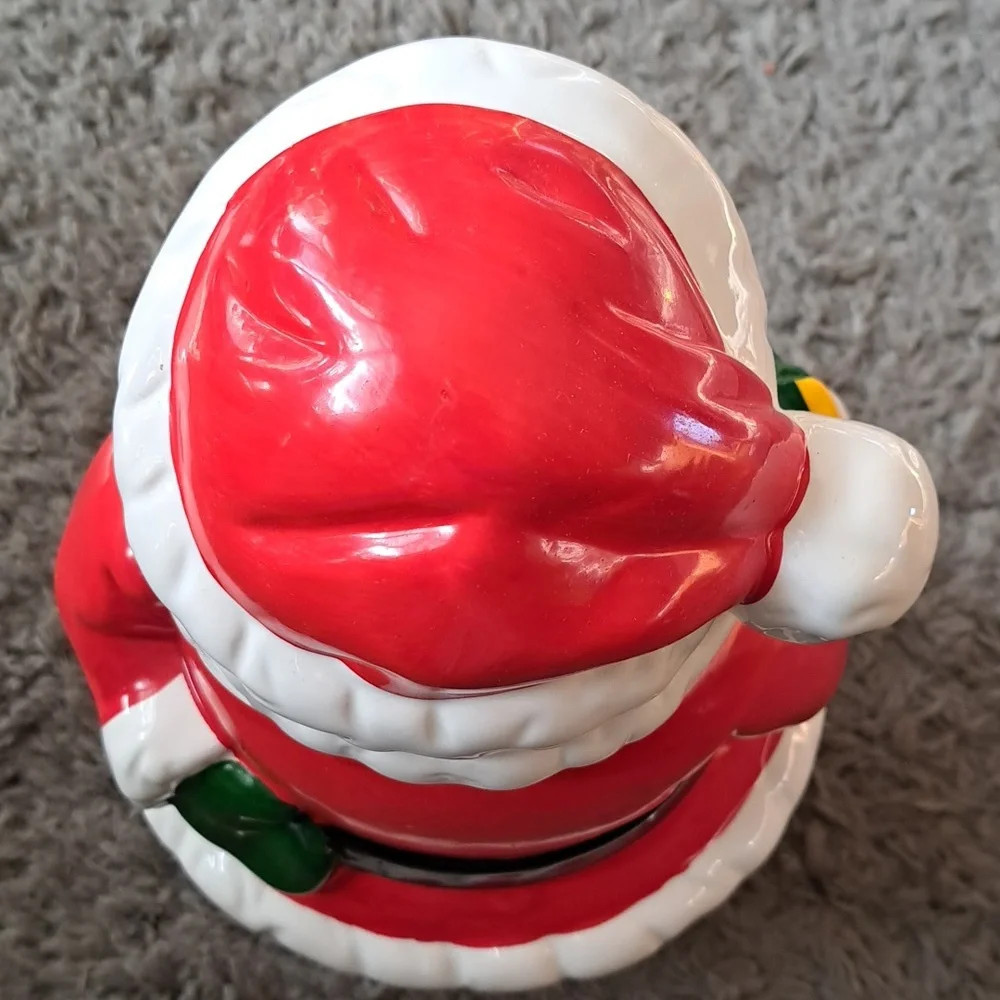 NIB Christmas Santa cookie jar - Picture 8 of 8